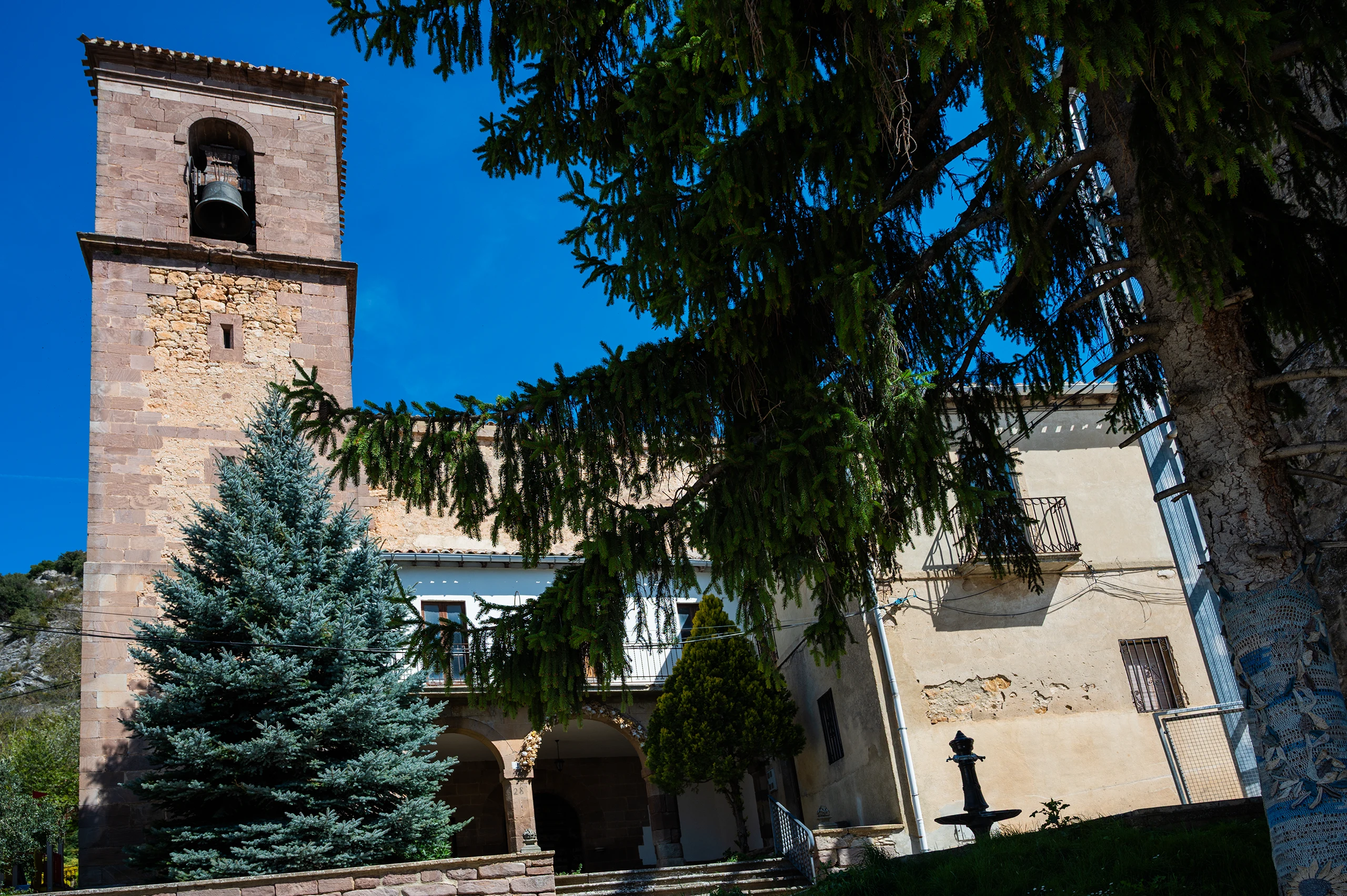 El hogar de uno de los &aacute;rboles m&aacute;s singulares de Navarra