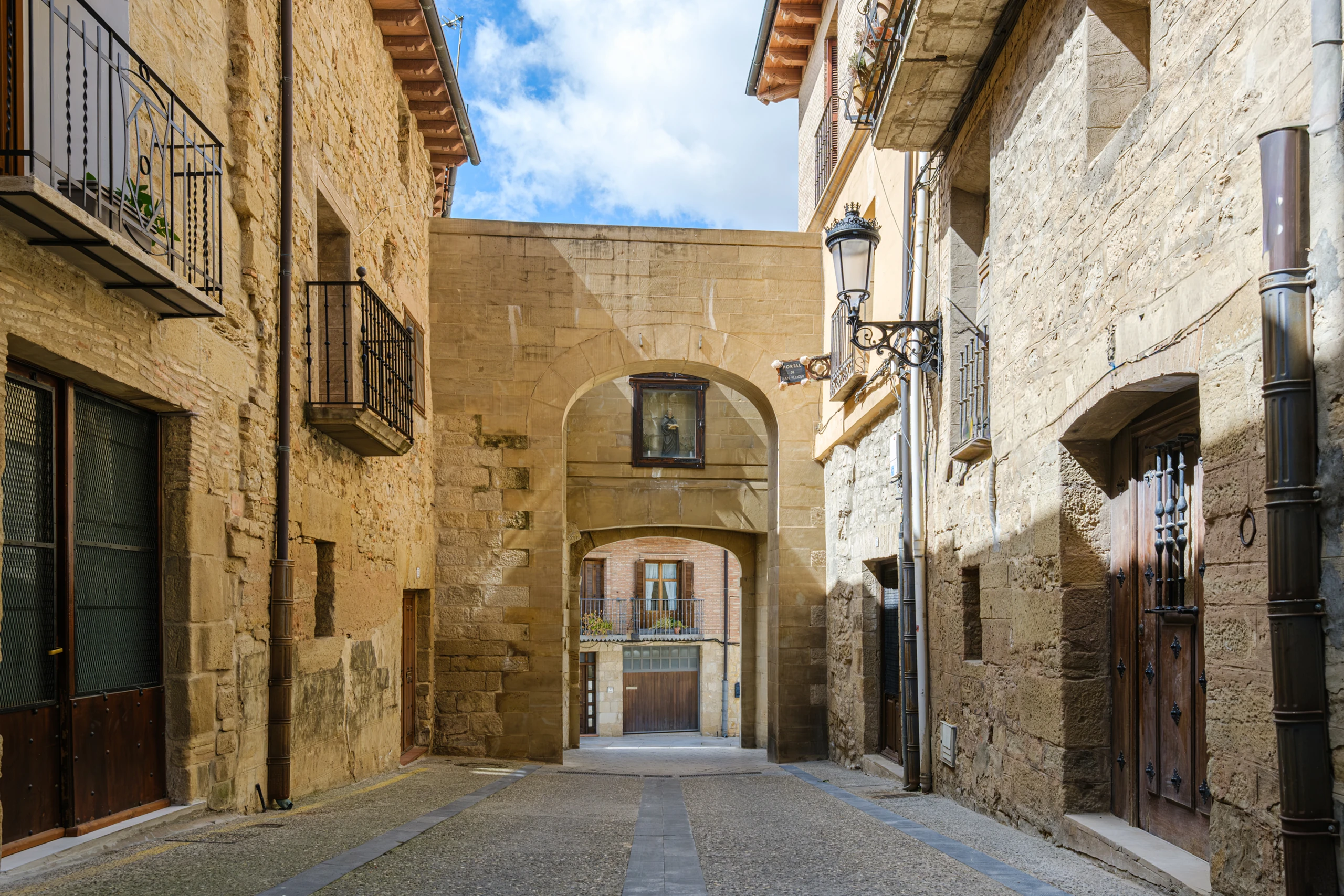 Impresionante conjunto urbano medieval