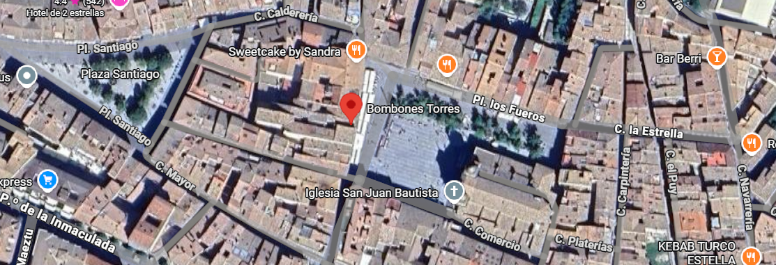 Mapa para llegar al Monasterio de Iranzu