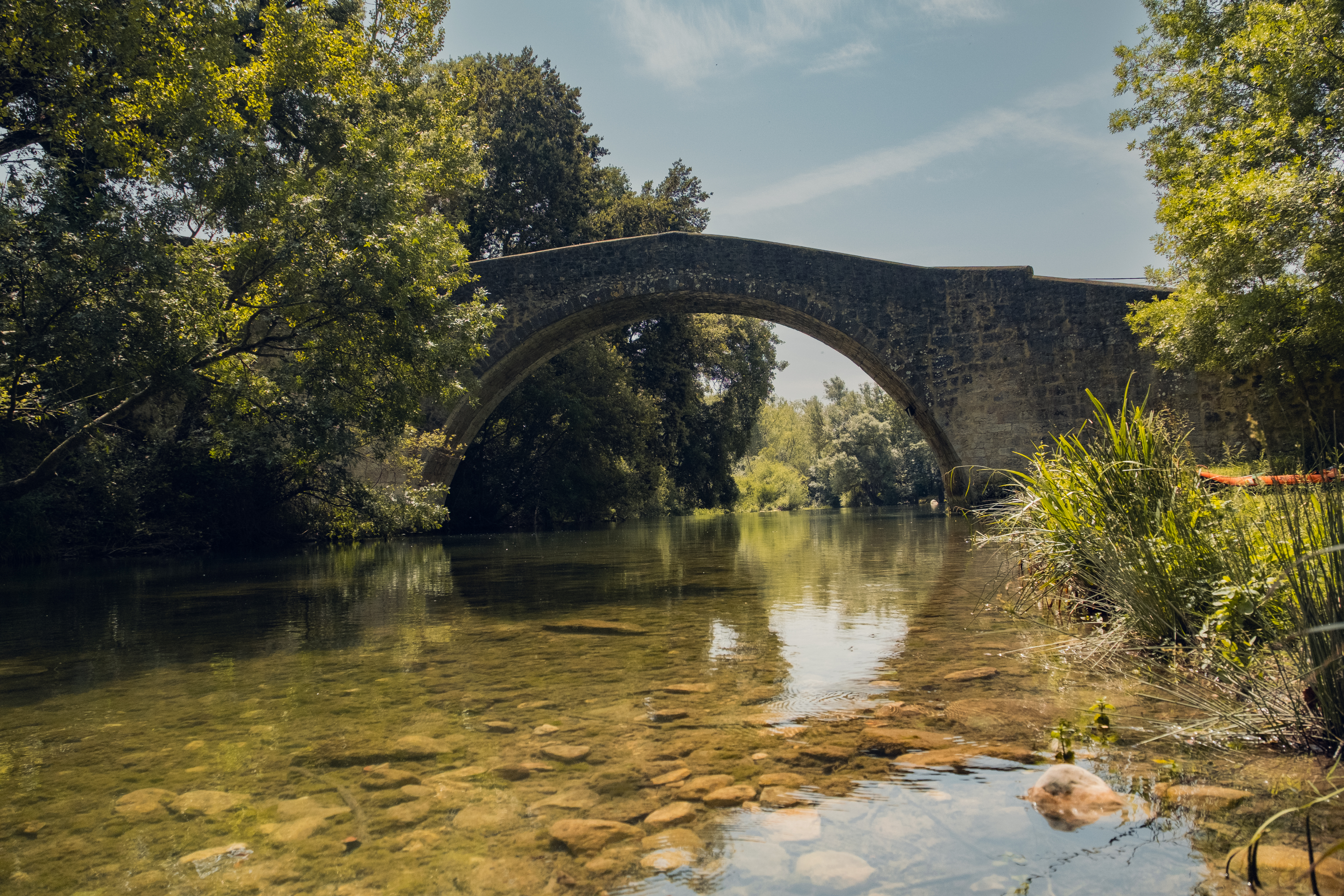 Playa fluvial de Artavia